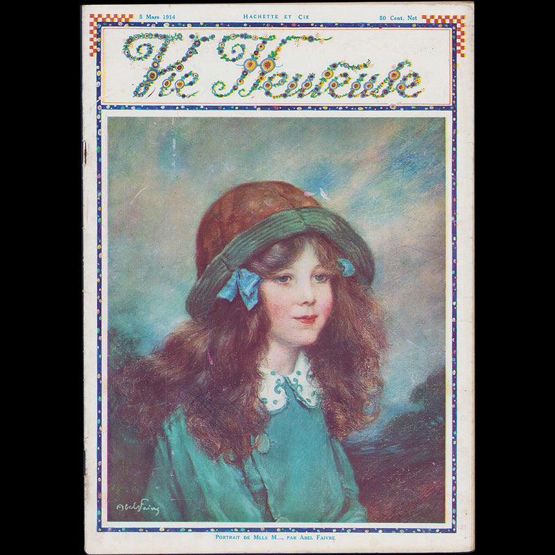 La Vie Heureuse, 5 mars 1914, couverture d'Abel Faivre