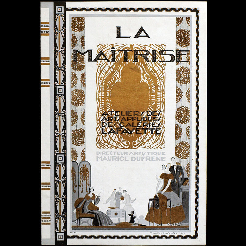Aux Galeries Lafayette - La Maîtrise, Ateliers des Arts Appliqués, Maurice Dufrene (1922)