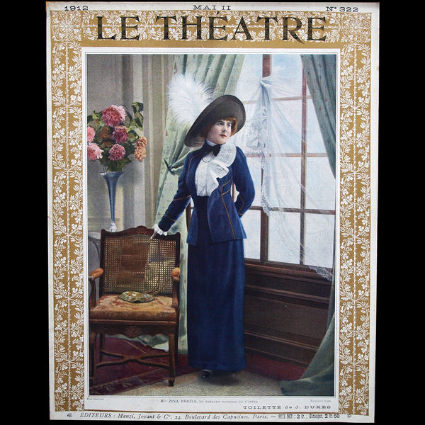 Le Théâtre (15 mai 1912), le Dieu Bleu, Ballets Russes