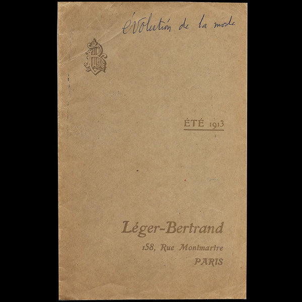 Léger-Bertrand - Catalogue de chapeaux présentés aux courses, Eté 1913