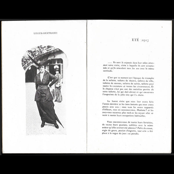 Léger-Bertrand - Catalogue de chapeaux présentés aux courses, Eté 1913