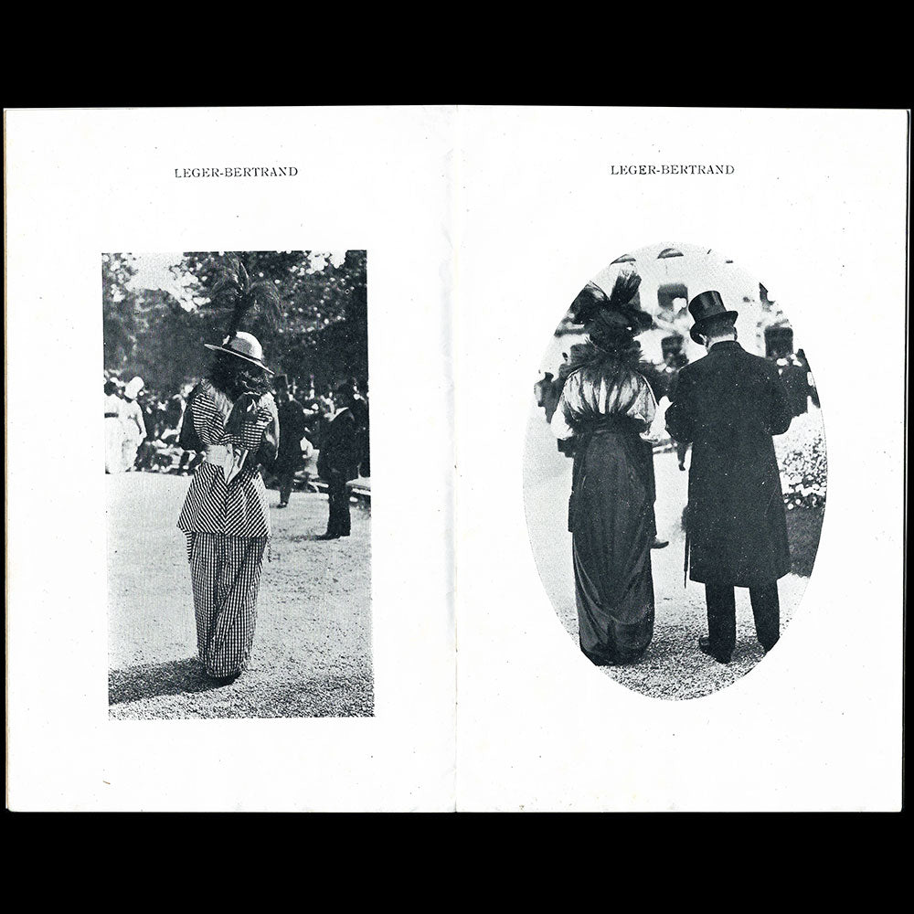 Léger-Bertrand - Catalogue de chapeaux présentés aux courses, Eté 1913
