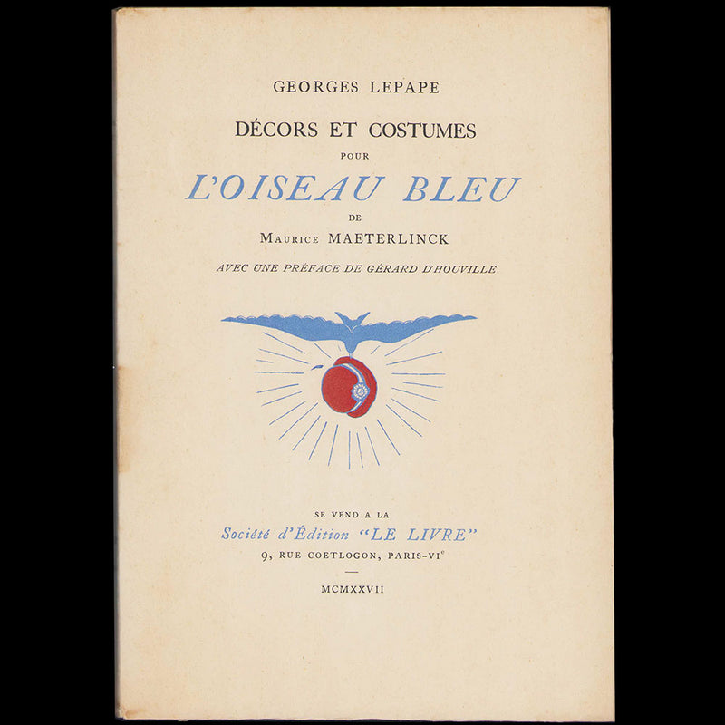 Georges Lepape - Décors et Costumes pour l'Oiseau Bleu de Maurice Maeterlinck (1927)