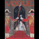 Vogue - Les mariés, projet de couverture, dessin de Georges Lepape (1929)