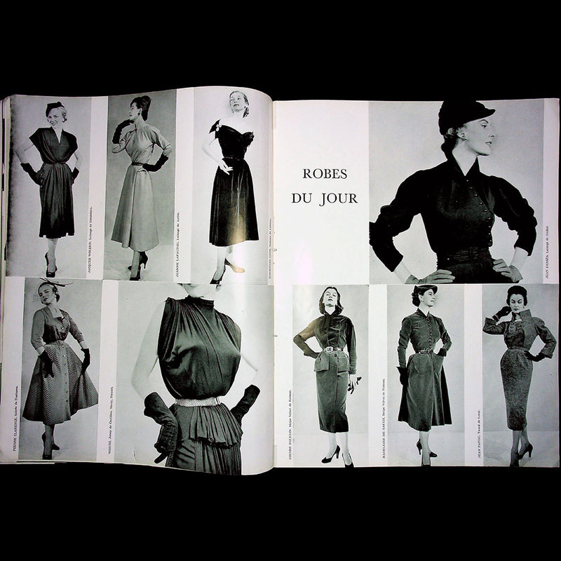 Les Cahiers de l'Artisane, Couture, n°30 (septembre 1951), tailleur de Carven