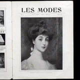 Les Modes (août 1901), couverture de Nattier