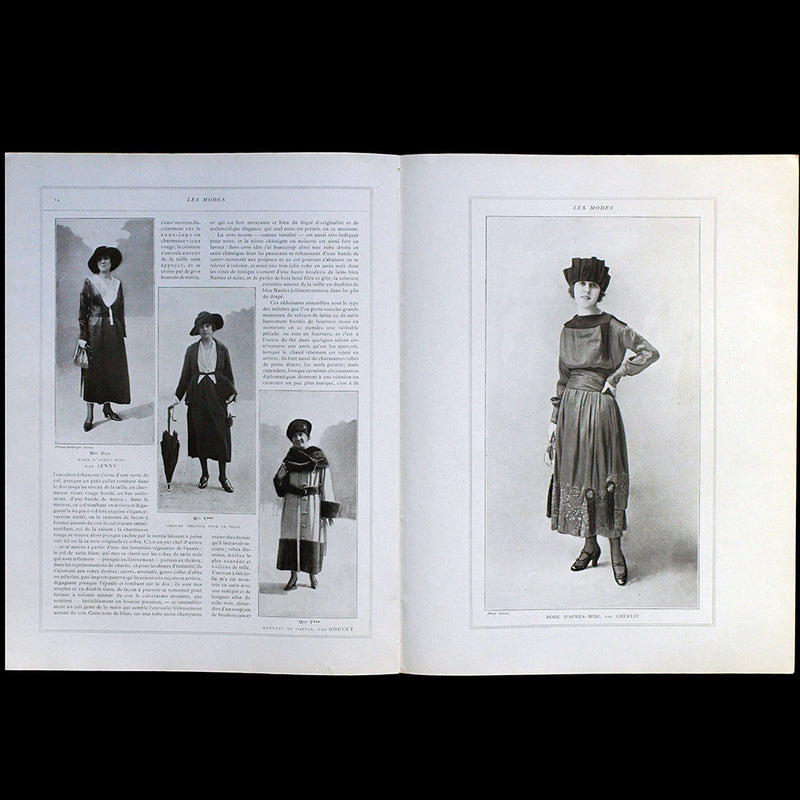 Les Modes, n° 174, couverture de Reutlinger (1917)