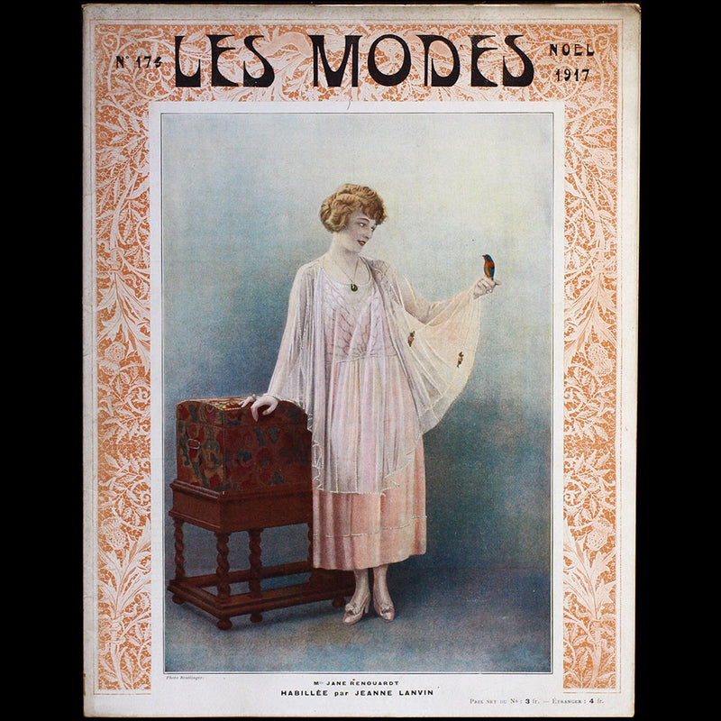 Les Modes, n° 174, couverture de Reutlinger (1917)