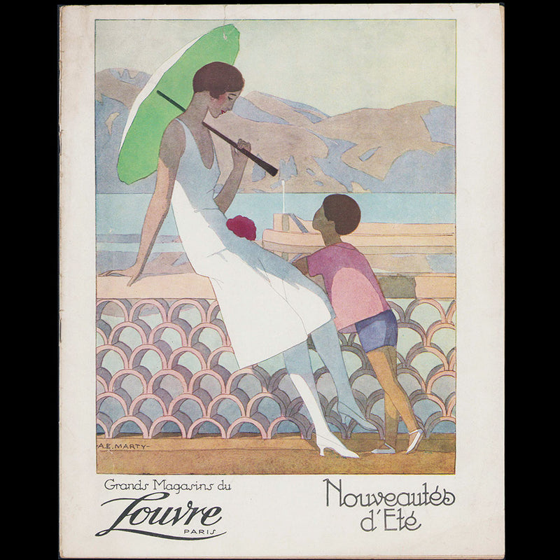 Grands Magasins du Louvre - Catalogue illustré par André-Edouard Marty (1927)