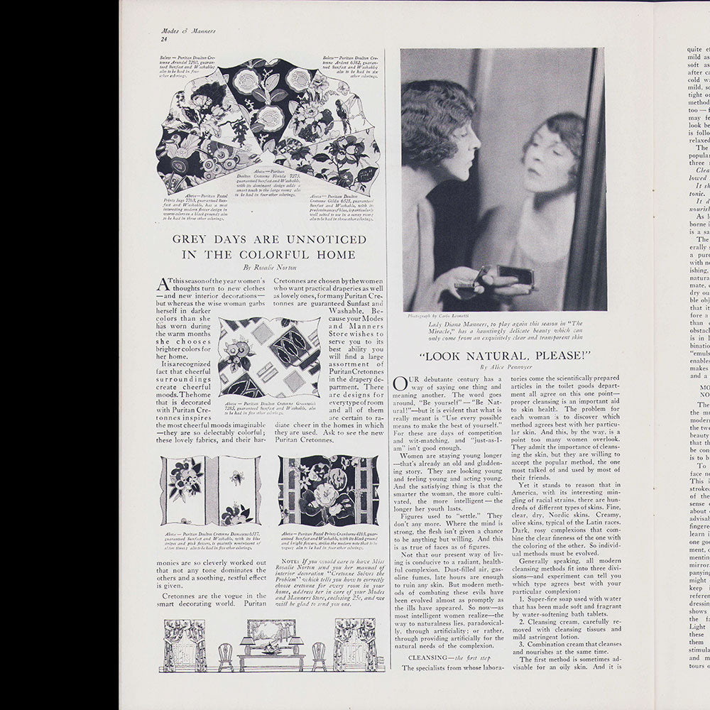 Joseph Horne & Co - Modes & Manners, October-November 1926