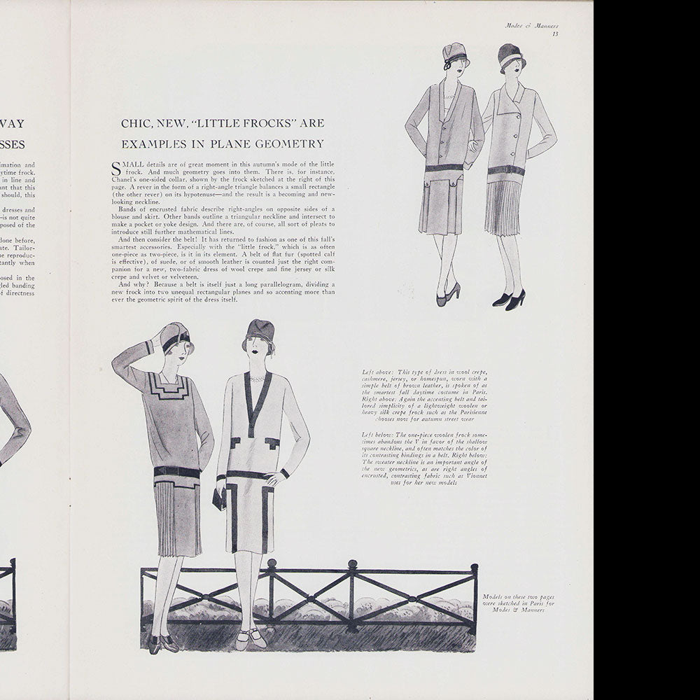 Joseph Horne & Co - Modes & Manners, October-November 1926