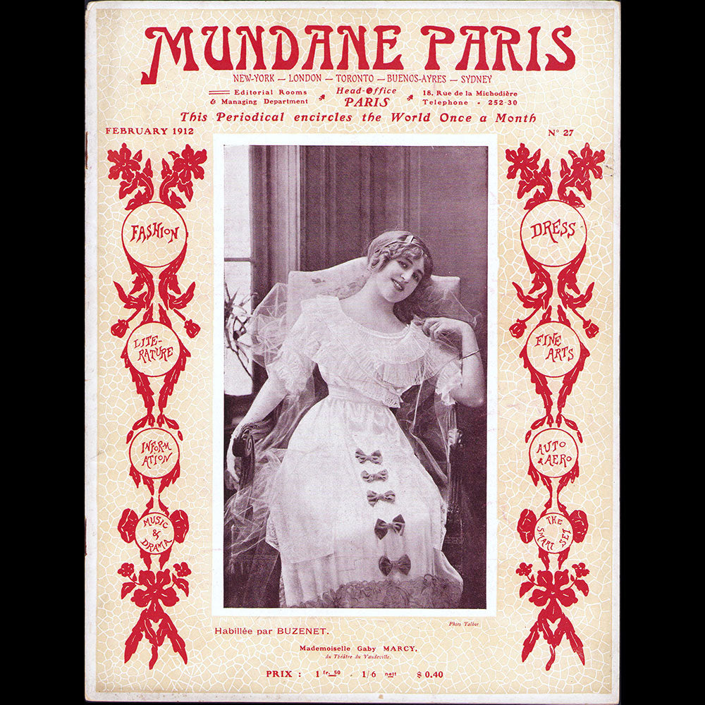 Mundane Paris, n°27 (février 1912)