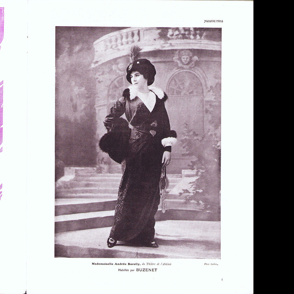 Mundane Paris, n°36 (novembre 1912)