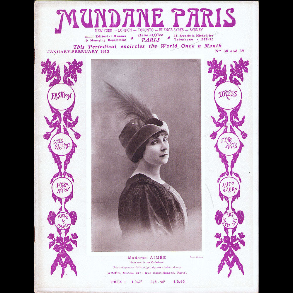 Mundane Paris, n°38-39 (janvier-février 1913)