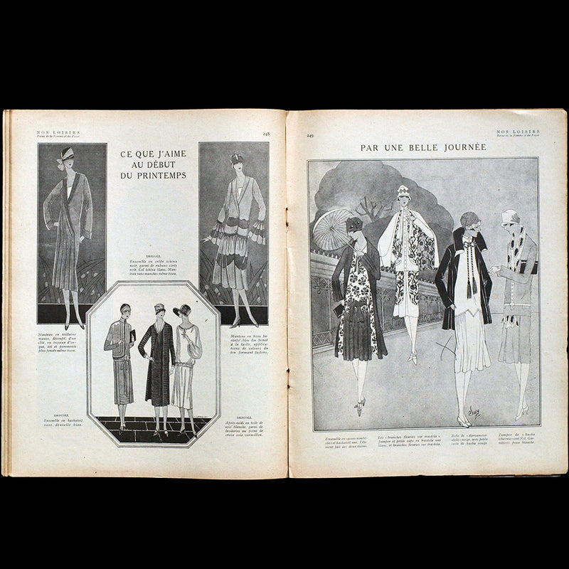 Nos Loisirs, n°86 (1er mai 1926), couverture de Paul Valentin