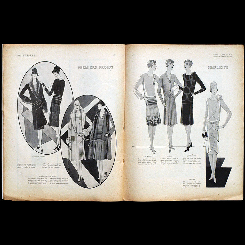 Nos Loisirs, (octobre 1927), couverture de Williams
