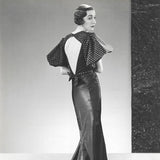 Robert Piguet - Tout Paris, robe portée par la Comtesse Grabbe, tirage de Dorvyne (1934)