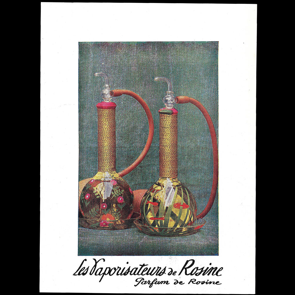 Paul Poiret - Les vaporisateurs de Rosine, parfum de Rosine (circa 1920)