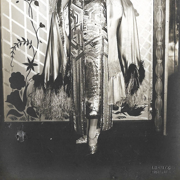 Poiret - Robe de Paul Poiret, tirage de Lipnitzki (1925)