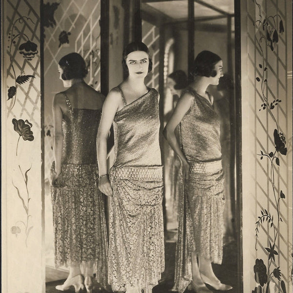 Poiret - Robe de Paul Poiret, tirage de Lipnitzki (circa 1925)