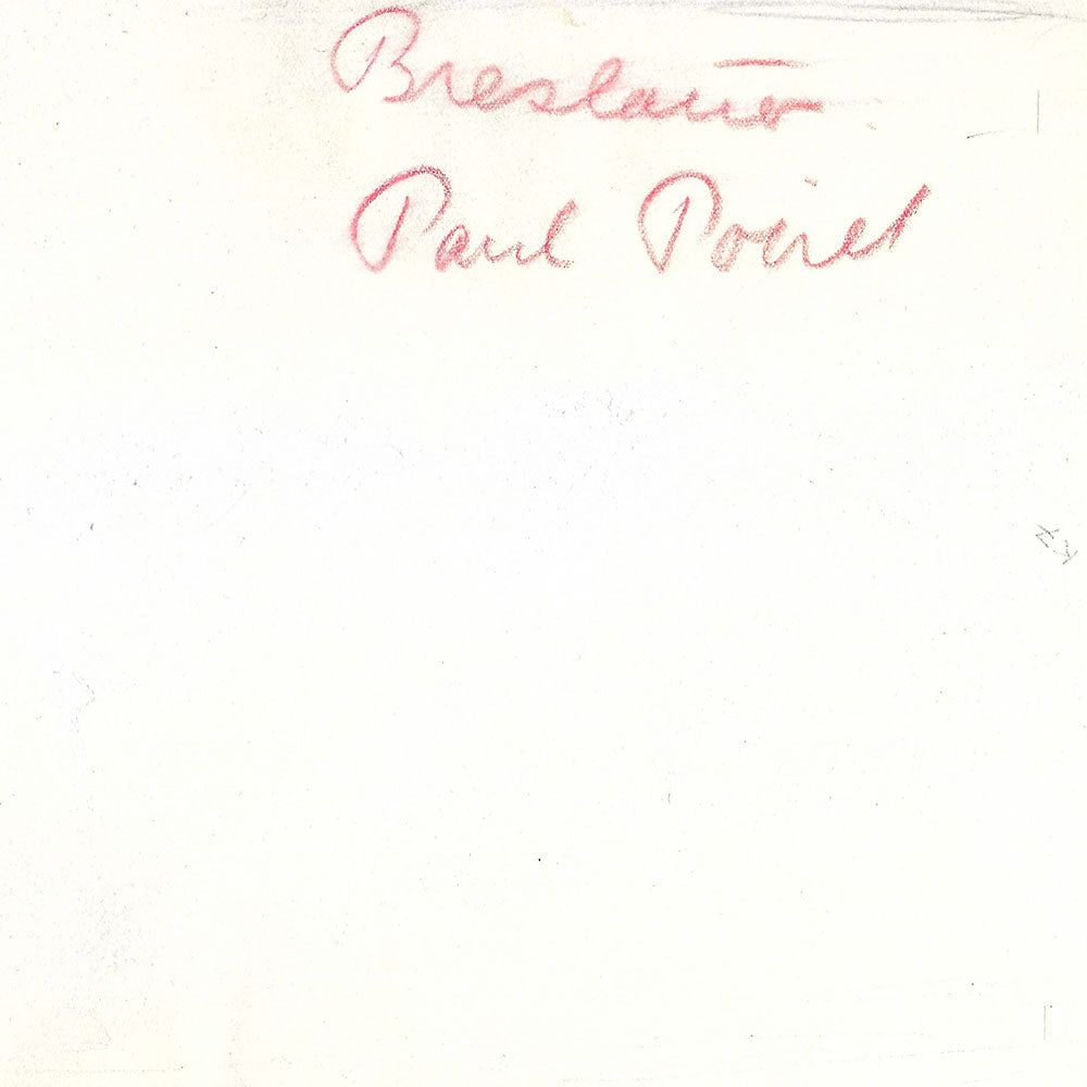 Poiret - Portrait de Paul Poiret à la casquette, tirage de Marianne Breslauer (1929)