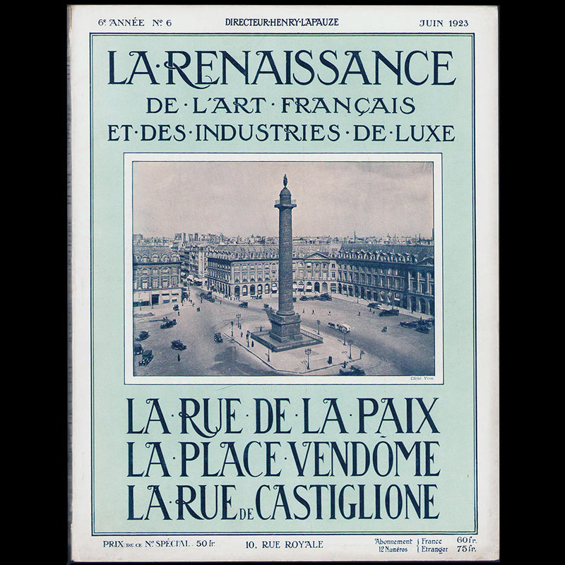 La Renaissance de l'Art Français et des Industries du Luxe (1923)