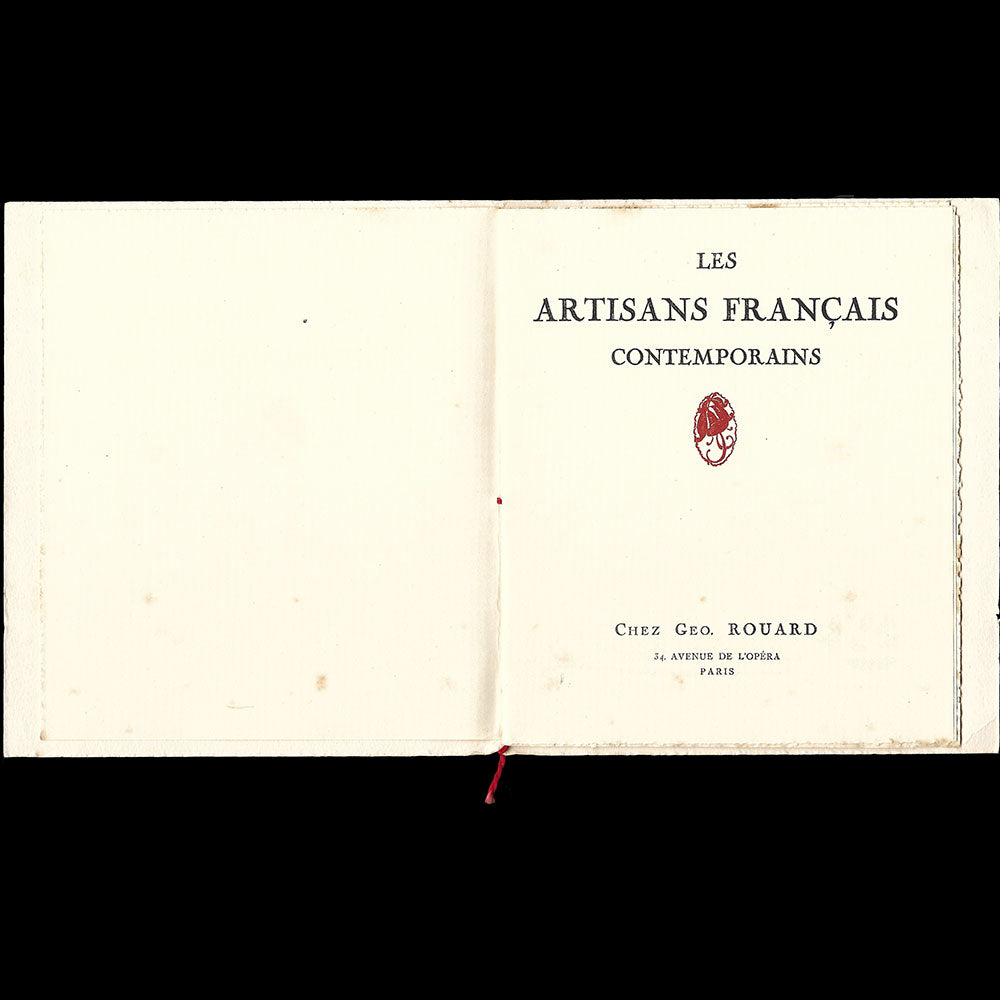 Rouard - Sixième Exposition des Artisans Français Contemporains (1922)