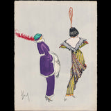 Enrico Sacchetti - Robes et Femmes (1913)