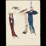 Enrico Sacchetti - Robes et Femmes (1913)