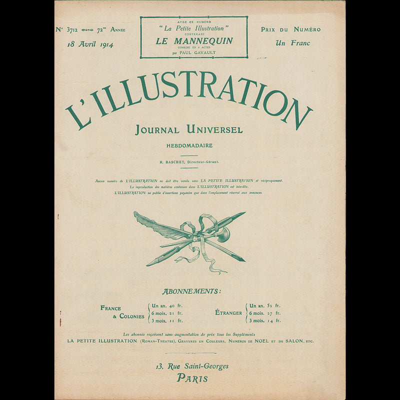 SEM - L’Illustration, 18 avril 1914 : Les Modes de Pâques à Auteuil et à Longchamp