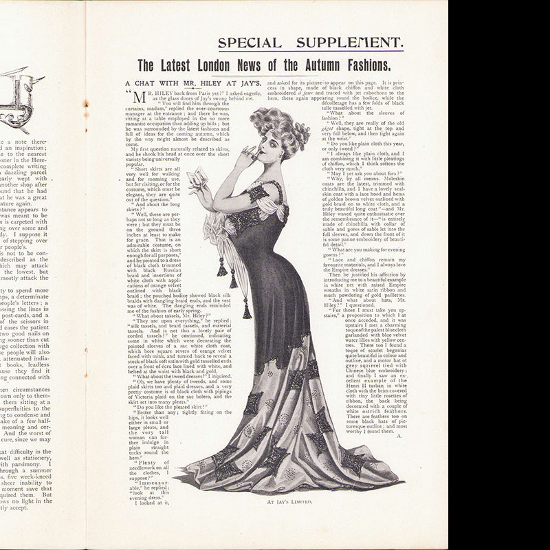 The World of Dress edited by Mrs. Aria, October 1902