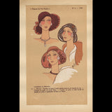 Les Chapeaux du Très Parisien, Réunion de 8 planches du n°2, été 1930
