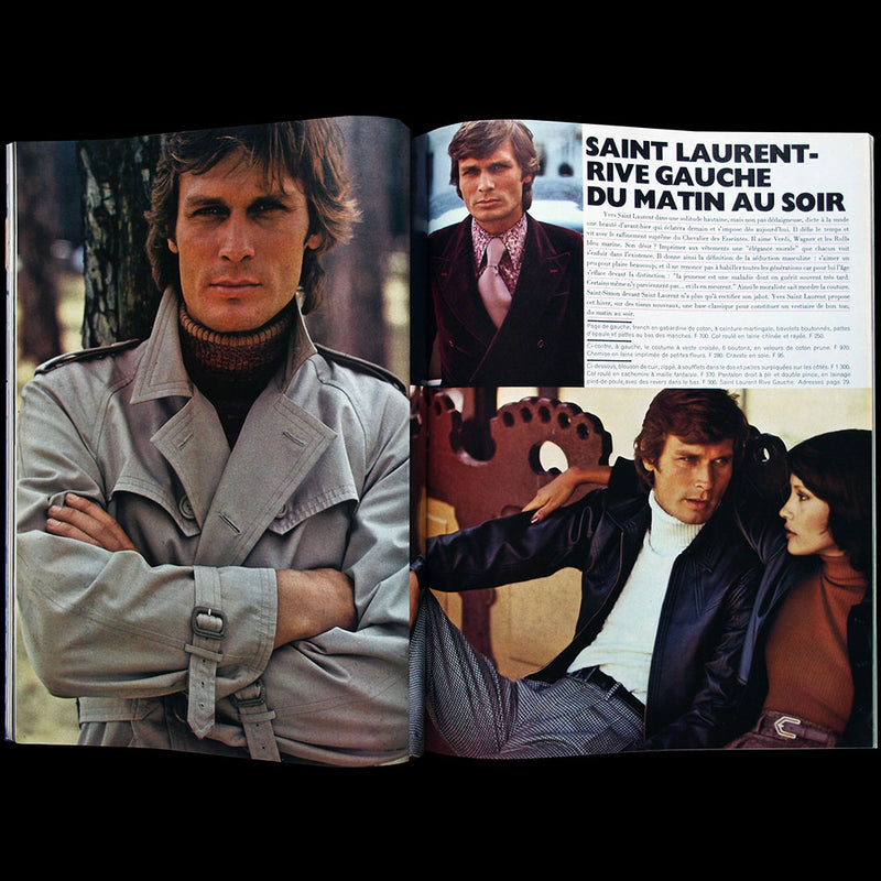 Vogue Hommes (octobre 1973)