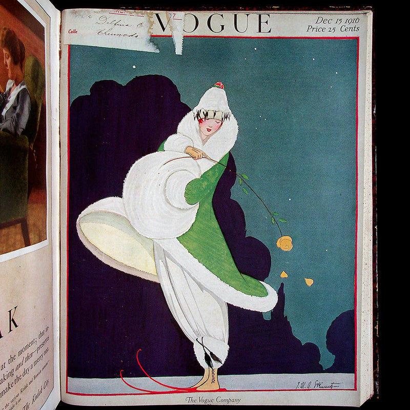 Vogue US, 2ème semestre 1916 (juillet-décembre 1916), exemplaire de la bibliothèque Boutet de Monvel